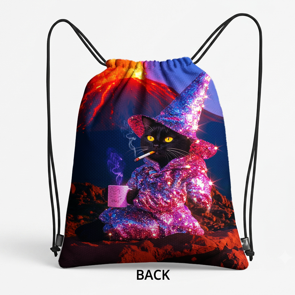 COSMIC WIZARD CAT CLO BACKPACK