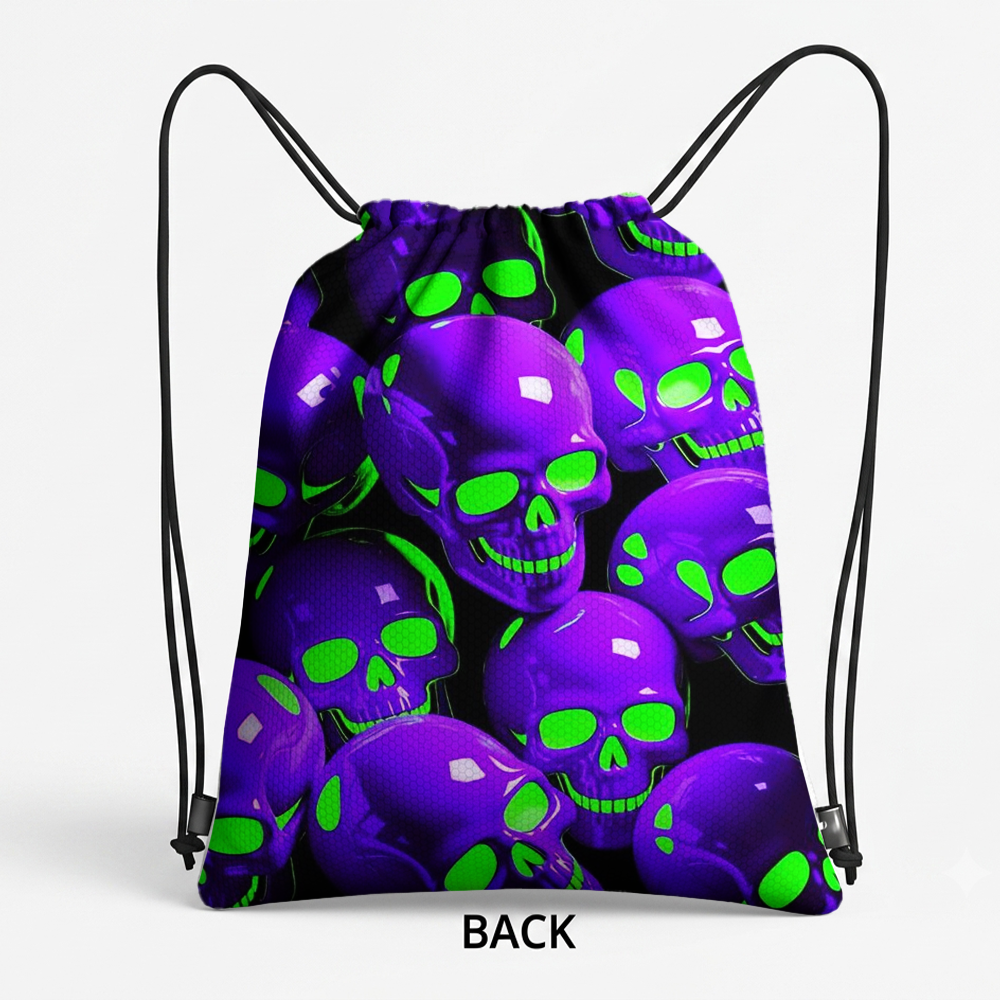 NEON SKULL CLO BACKPACK