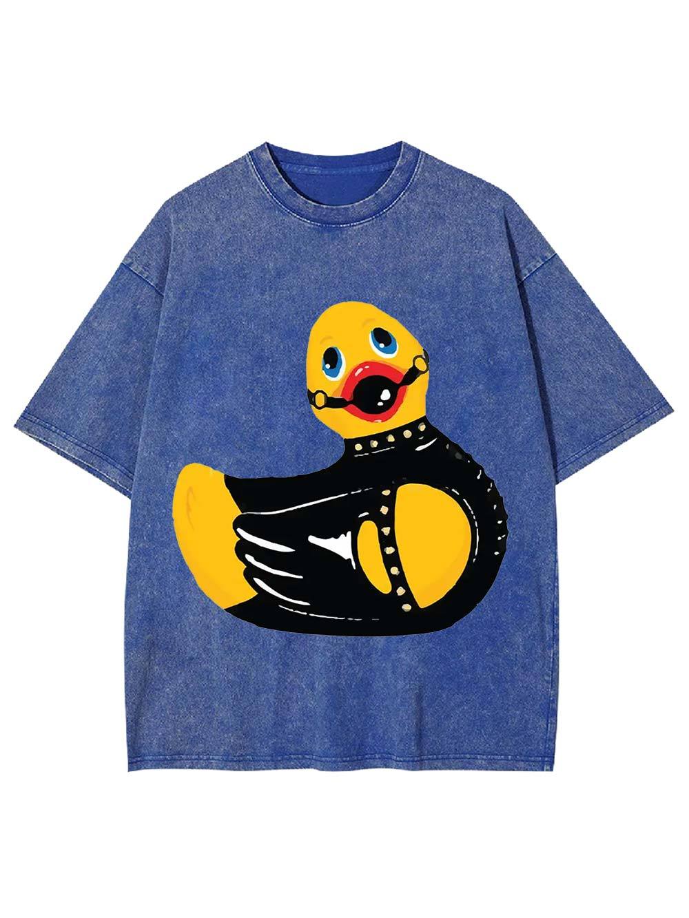 Rubber Duck Gone Rogue Washed Tshirt