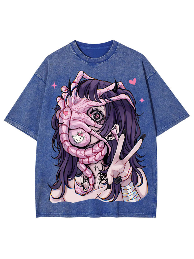 TWISTED WASHED TSHIRT