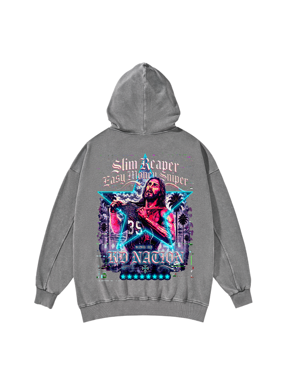 SLIM REAPER WASHED HOODIE