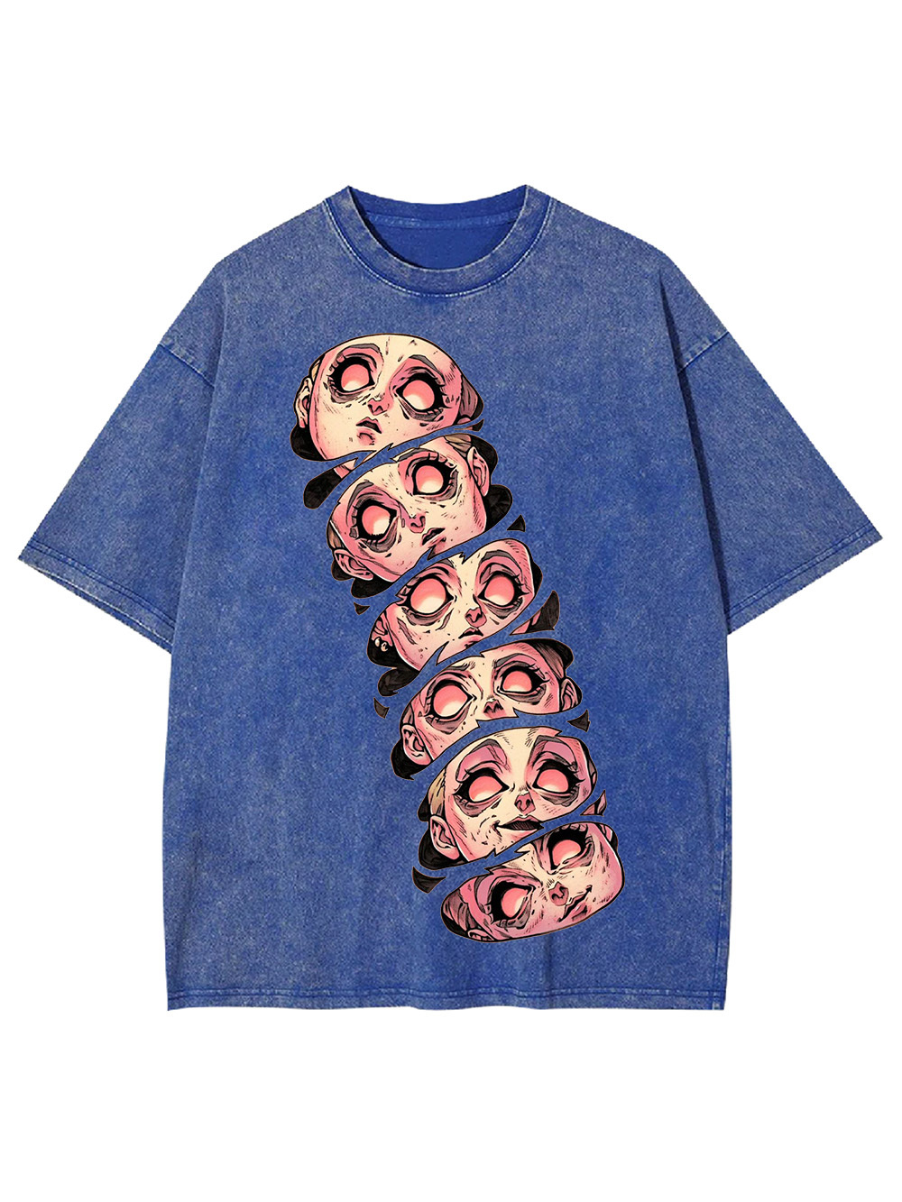 FACES OF DISARRAY WASHED TSHIRT