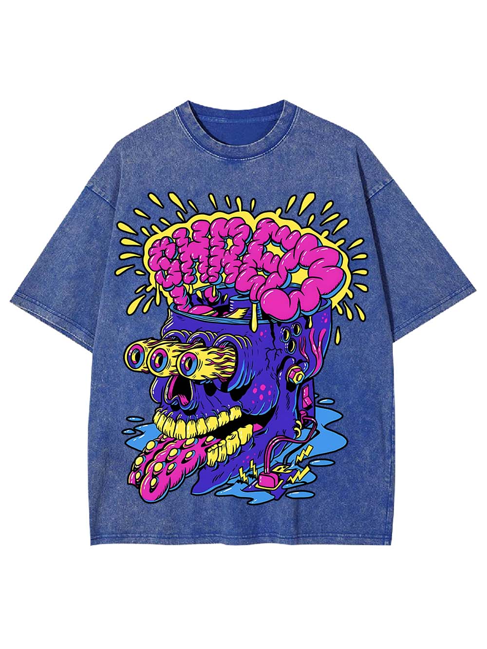 BRAIN EXPLOSION WASHED TSHIRT