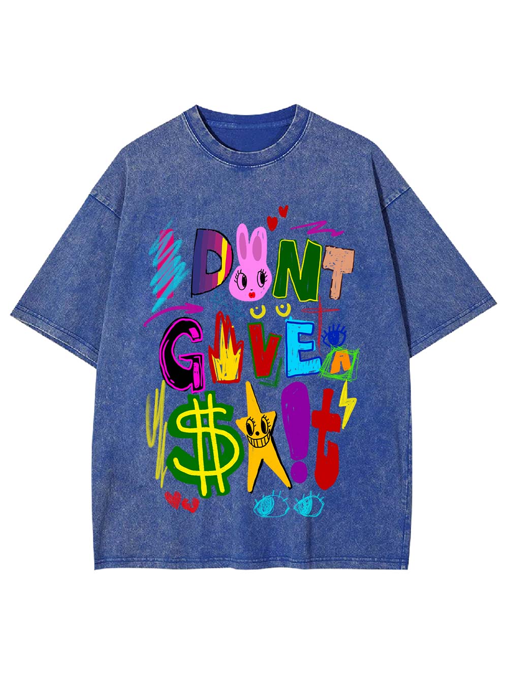 I Don't Give A $#!t Washed Tshirt