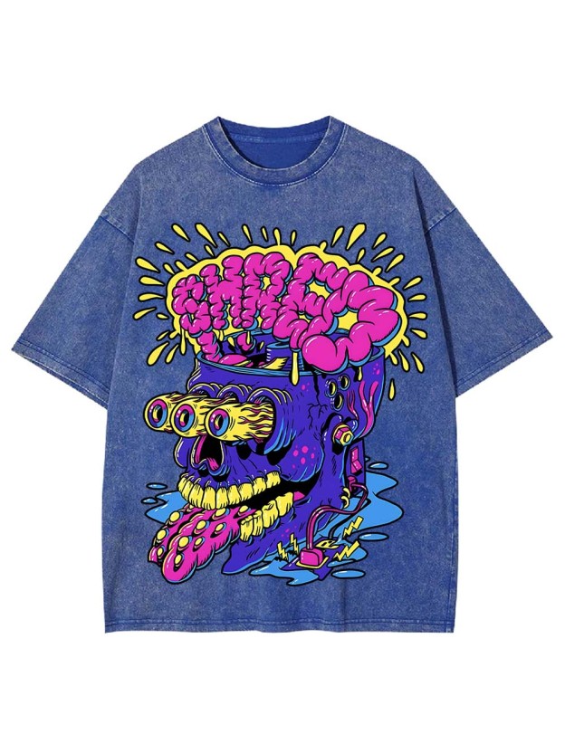 BRAIN EXPLOSION WASHED TSHIRT