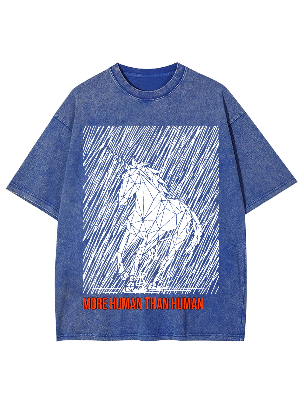 More Human Than Human Washed Tshirt