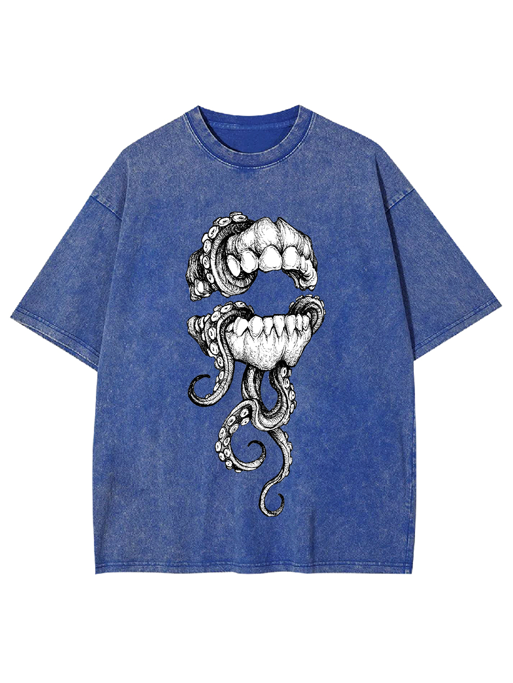 Tentacle Grin Washed Tshirt