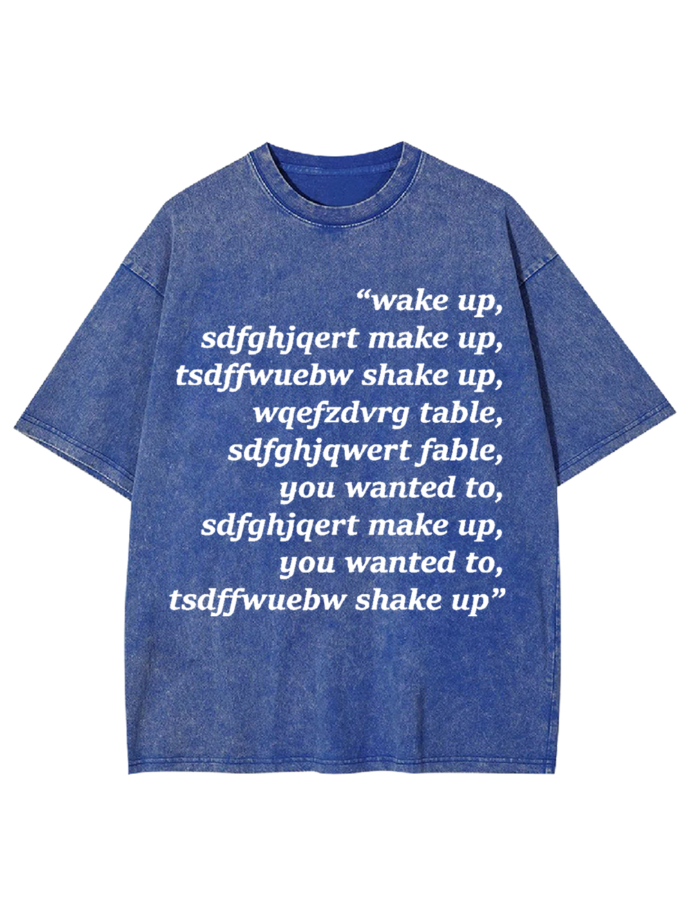Wake Up Chaos Washed Tshirt