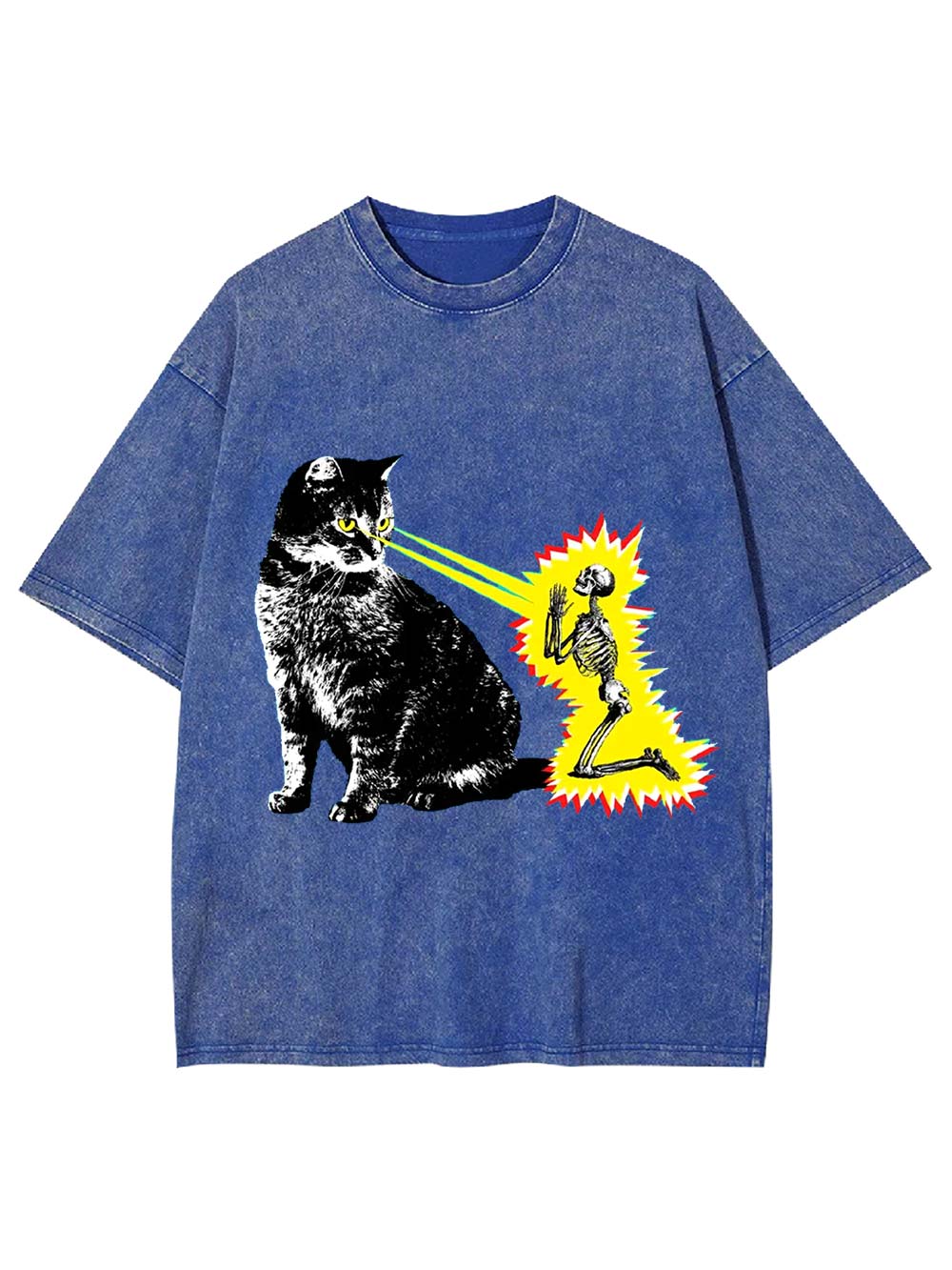 Feline Power Washed Tshirt
