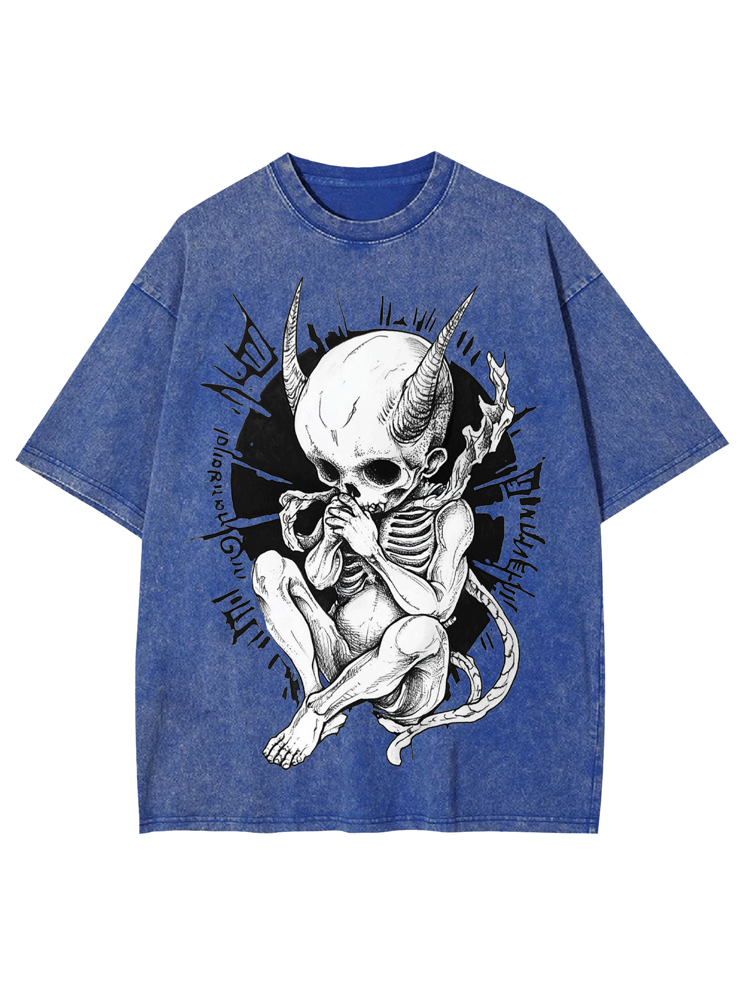 DEMONIC INFANTWASHED TSHIRT-ClassyOutlaw Sale