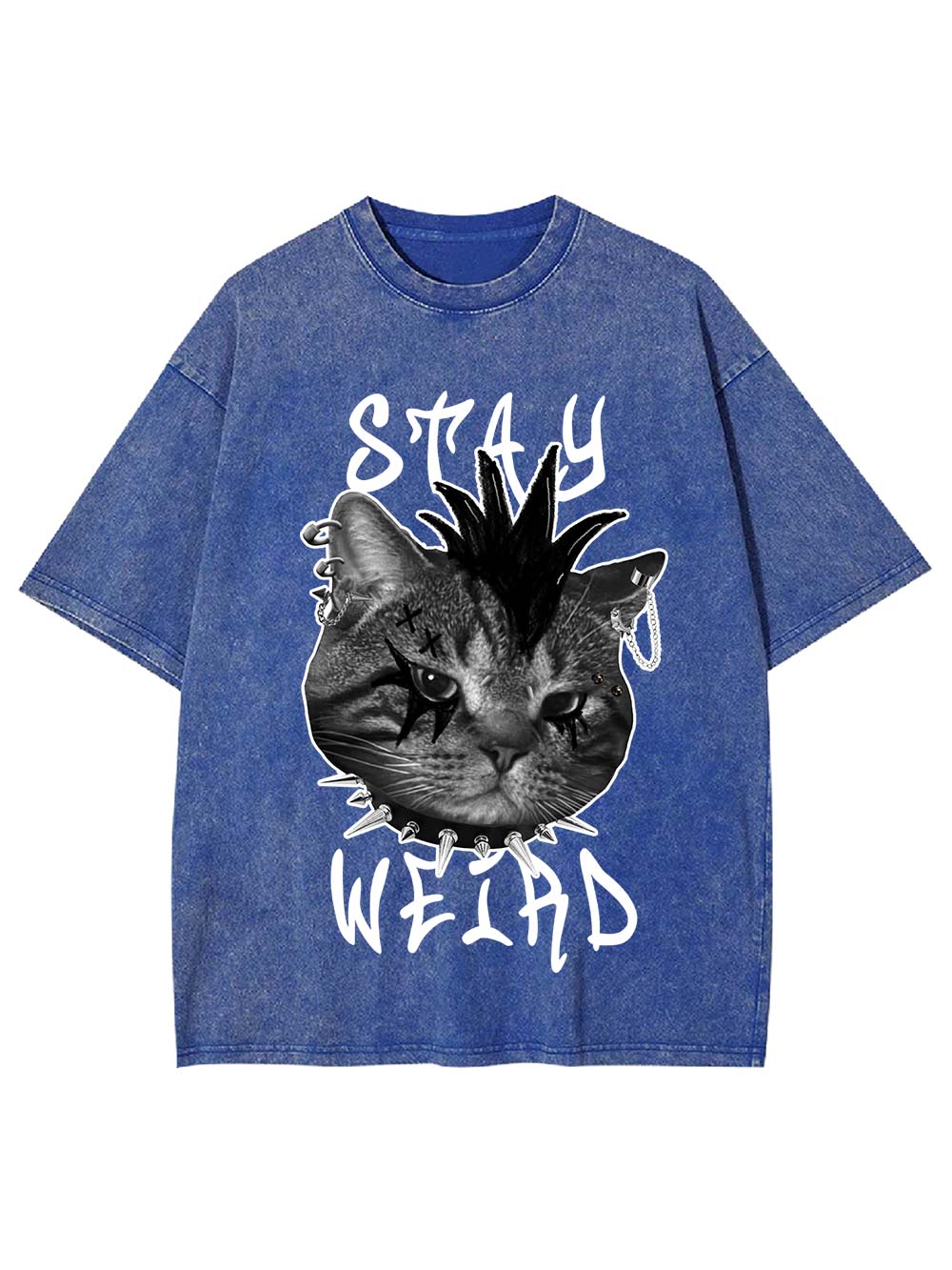 Stay Weird Washed Tshirt