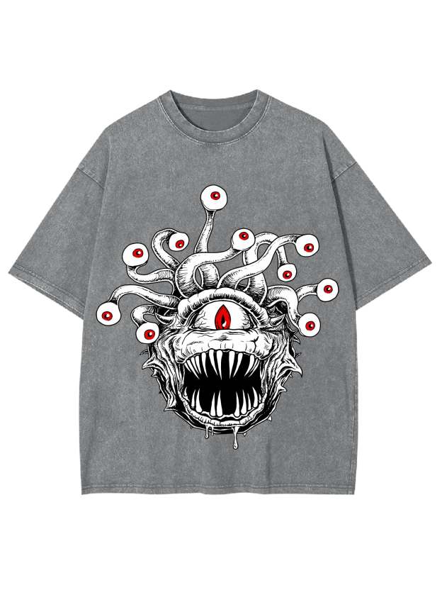 The Eye Of Chaos Washed Tshirt