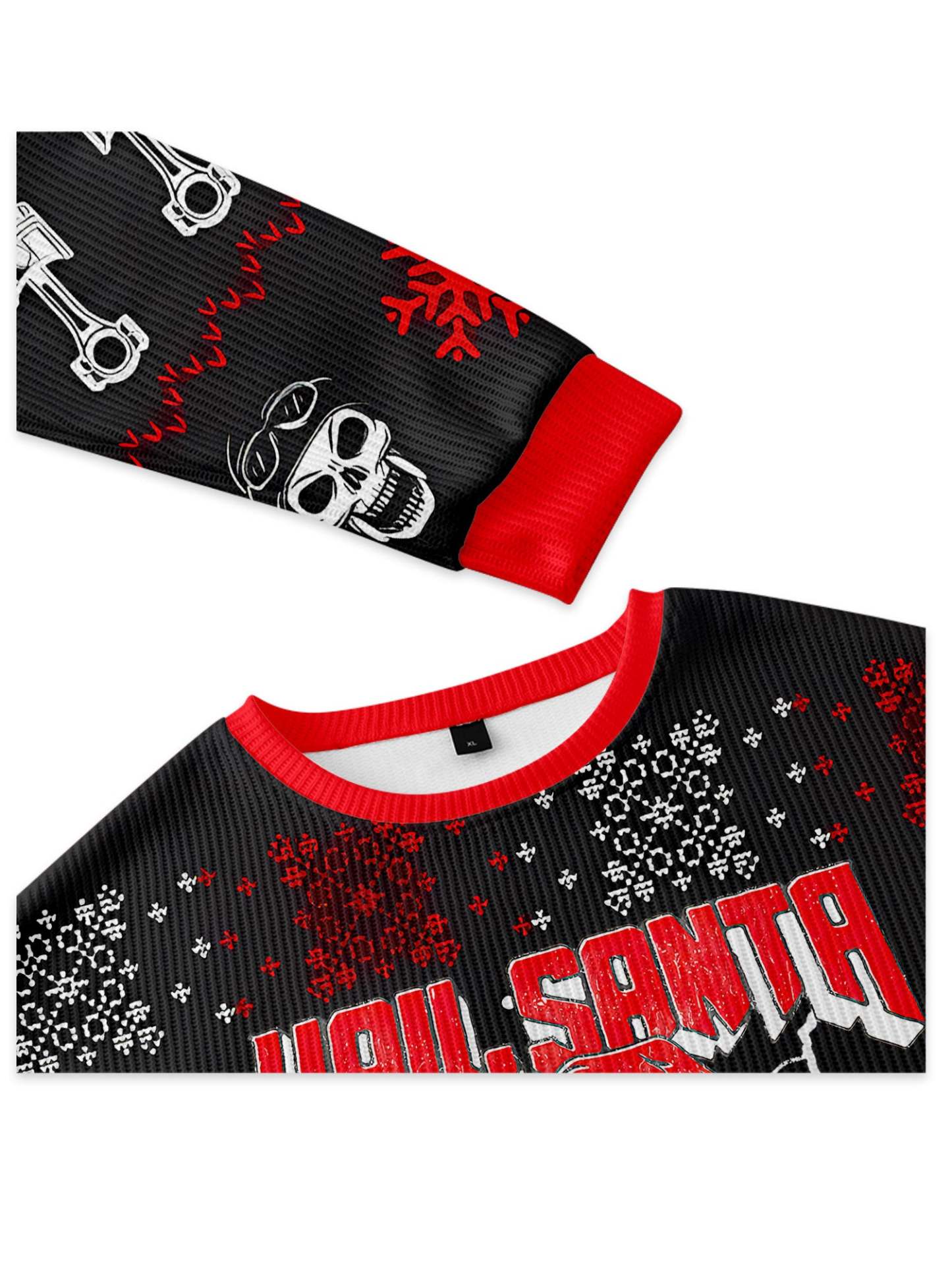 HAIL SANTA UGLY CHRISTMAS SWEATSHIRT