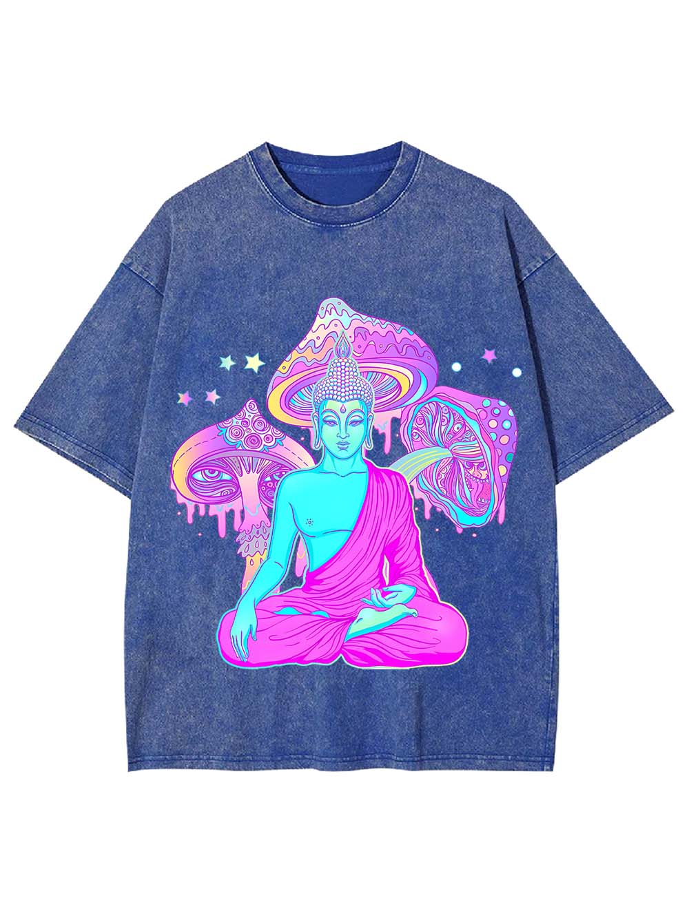 PSYCHEDELIC DEITY WASHED TSHIRT