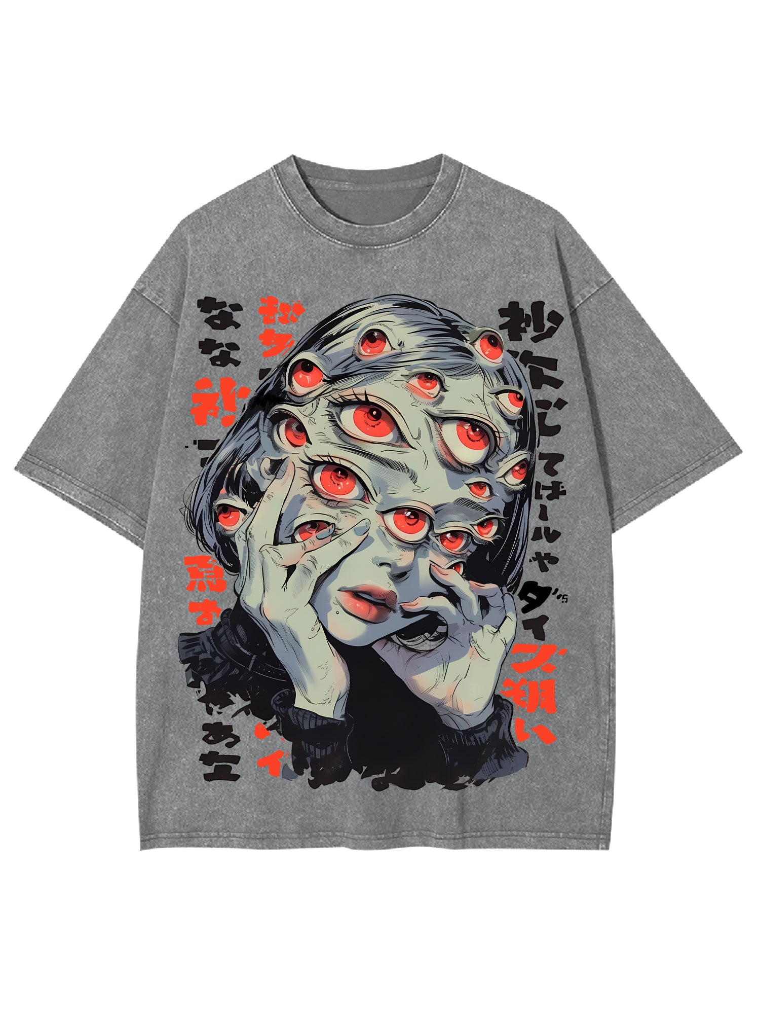Thousand Eyes Gaze Washed Tshirt