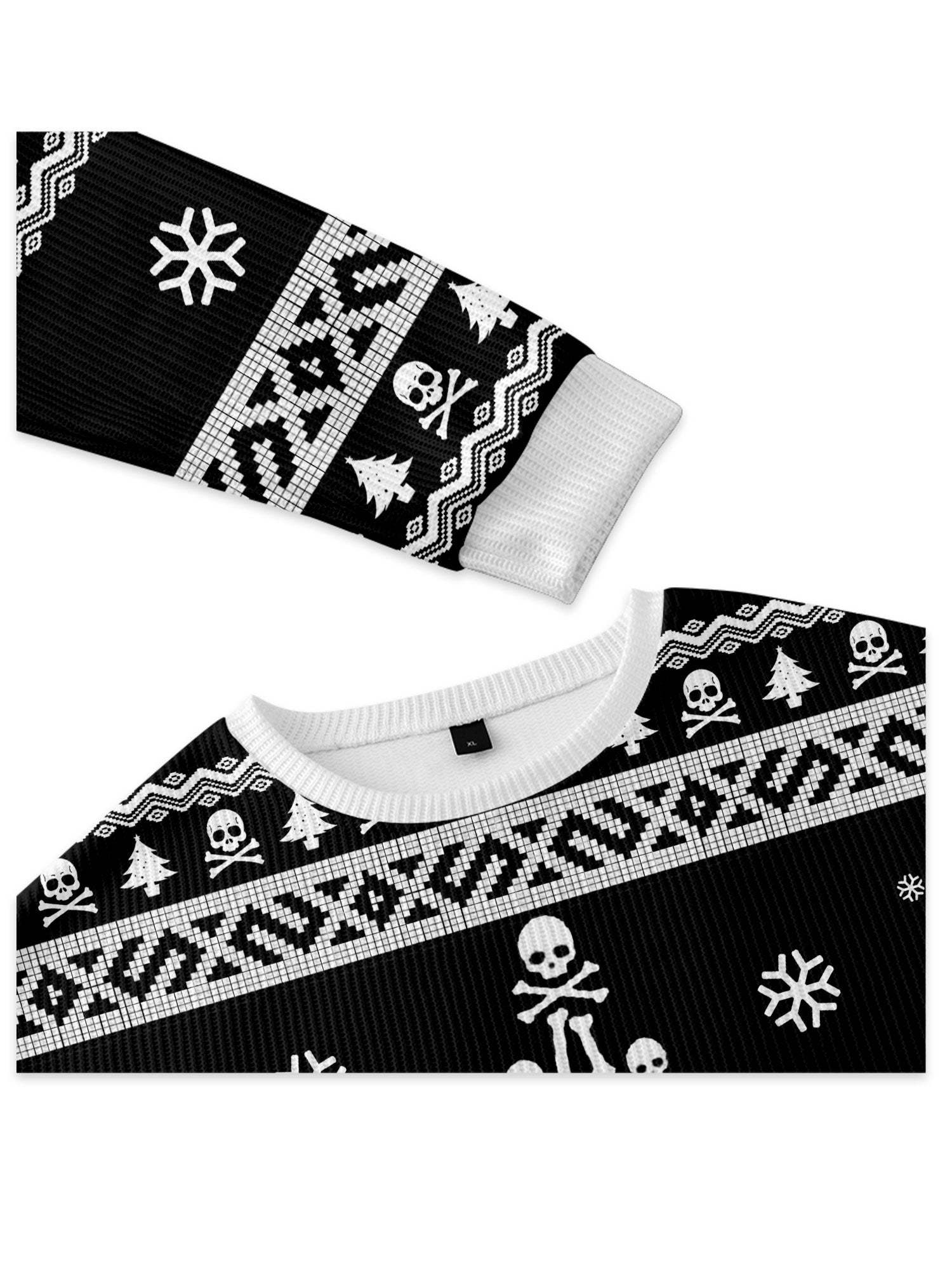 DARK XMAS UGLY CHRISTMAS SWEATSHIRT