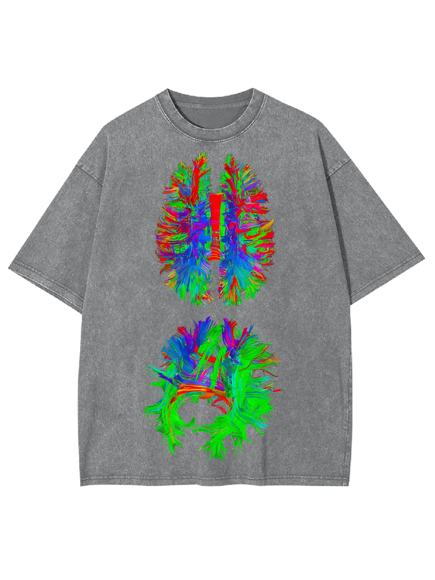 Thermal Imaging Brain Washed Tshirt