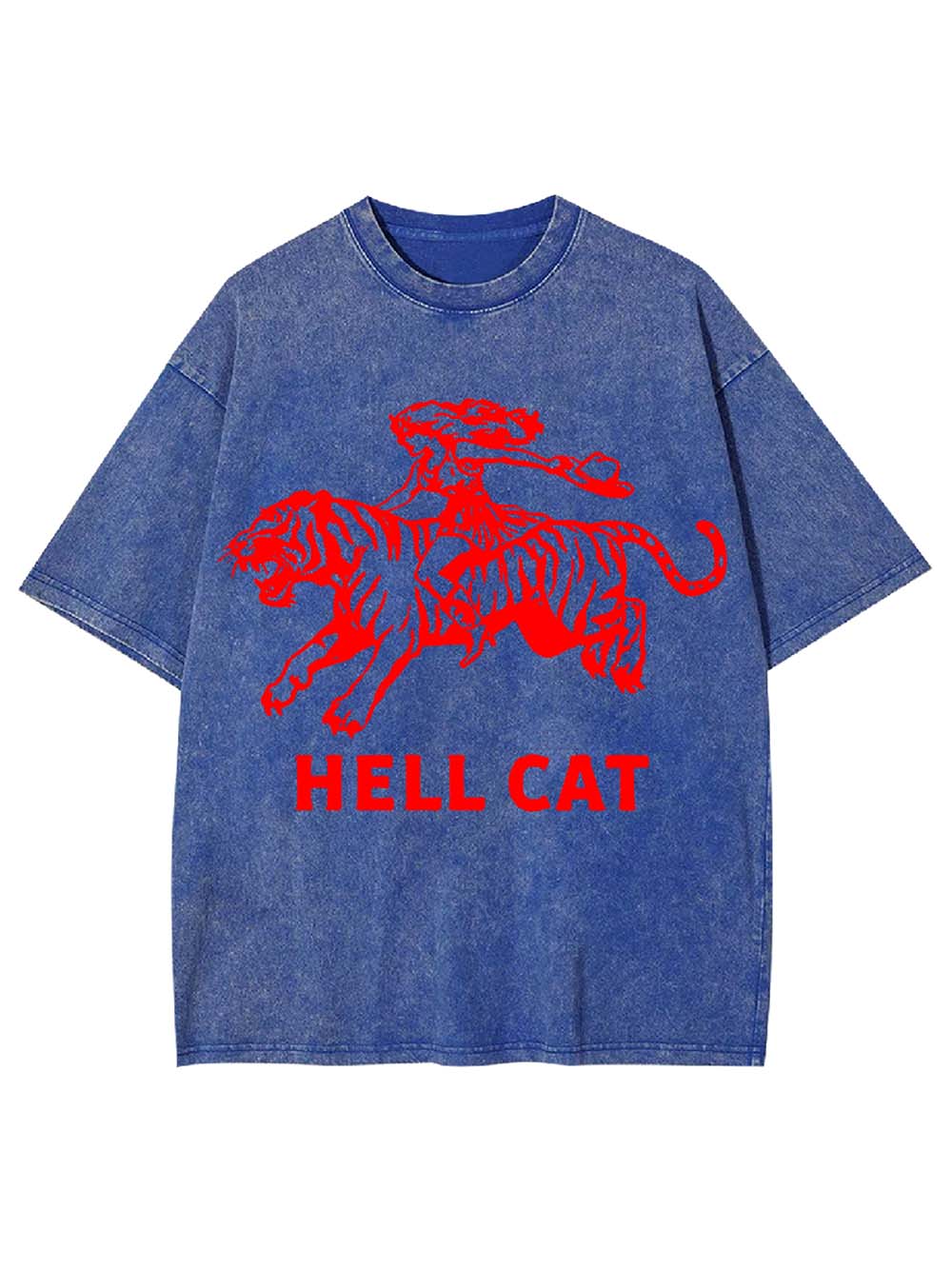 Hell Cat Washed Tshirt