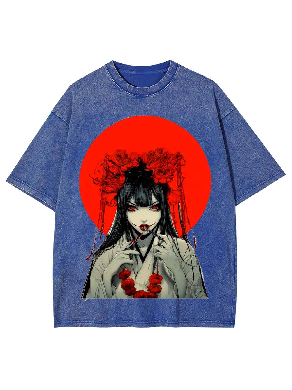 Crimson Enchantress Washed Tshirt