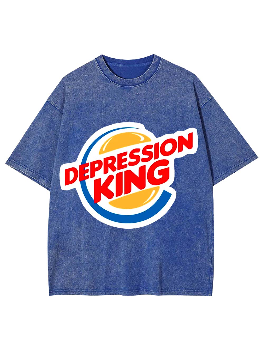 Depression King Washed Tshirt