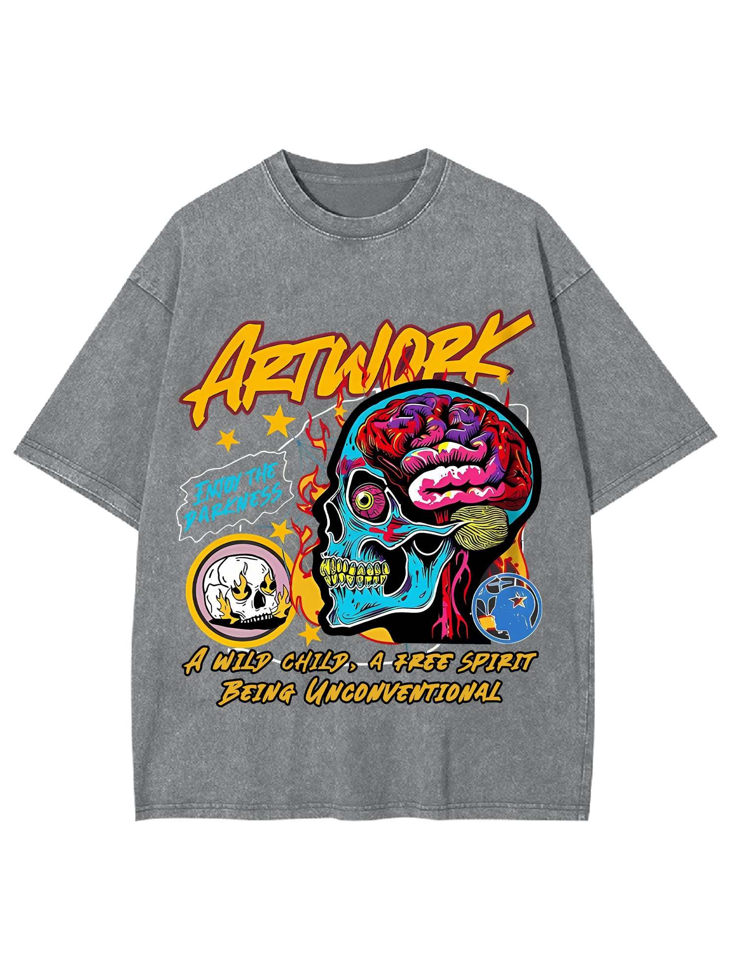 Artwork Washed Tshirt