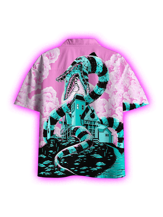 Serpent's Domai Button Up Pocket Shirt