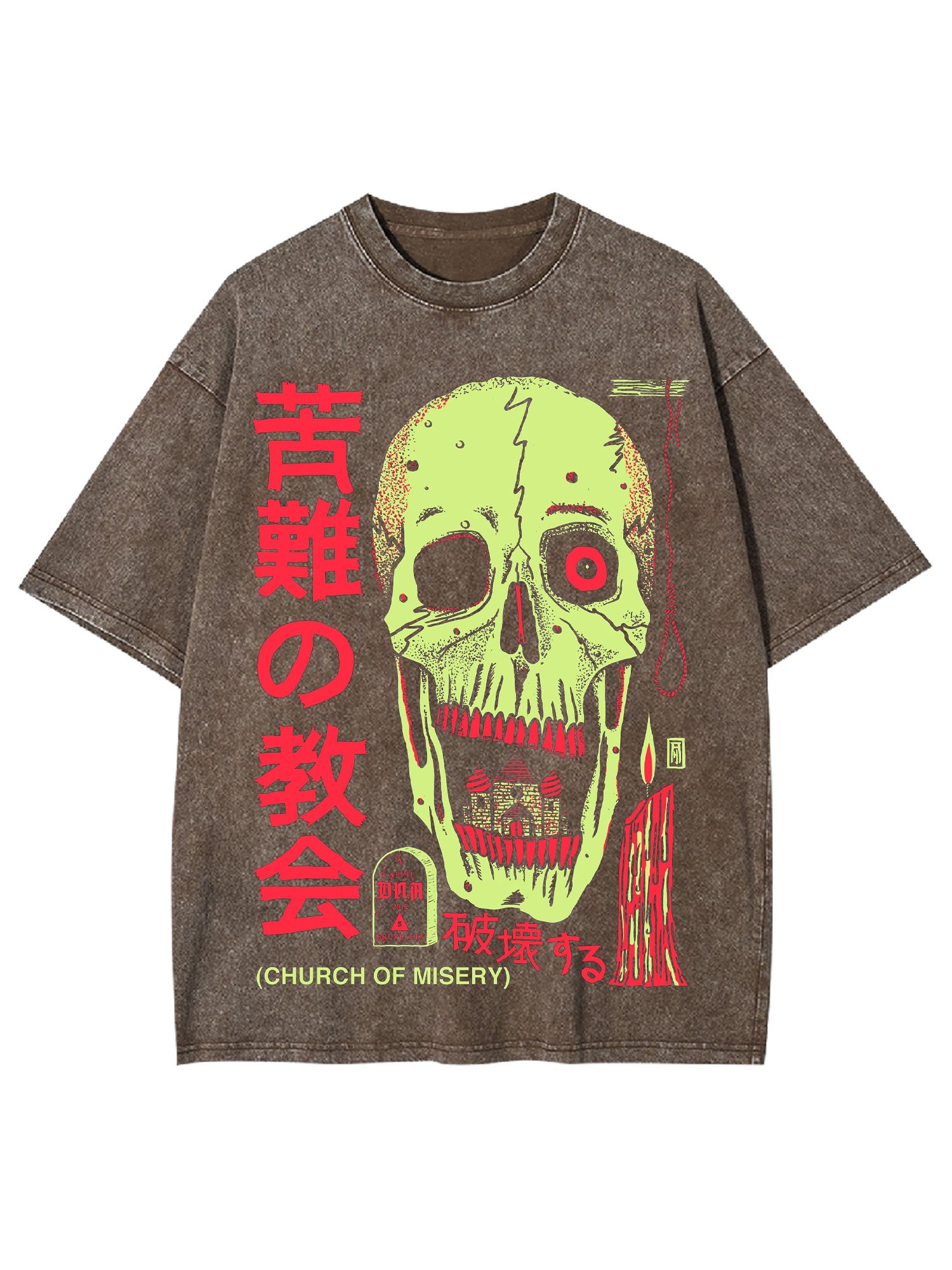 Church Of Misery Washed Tshirt