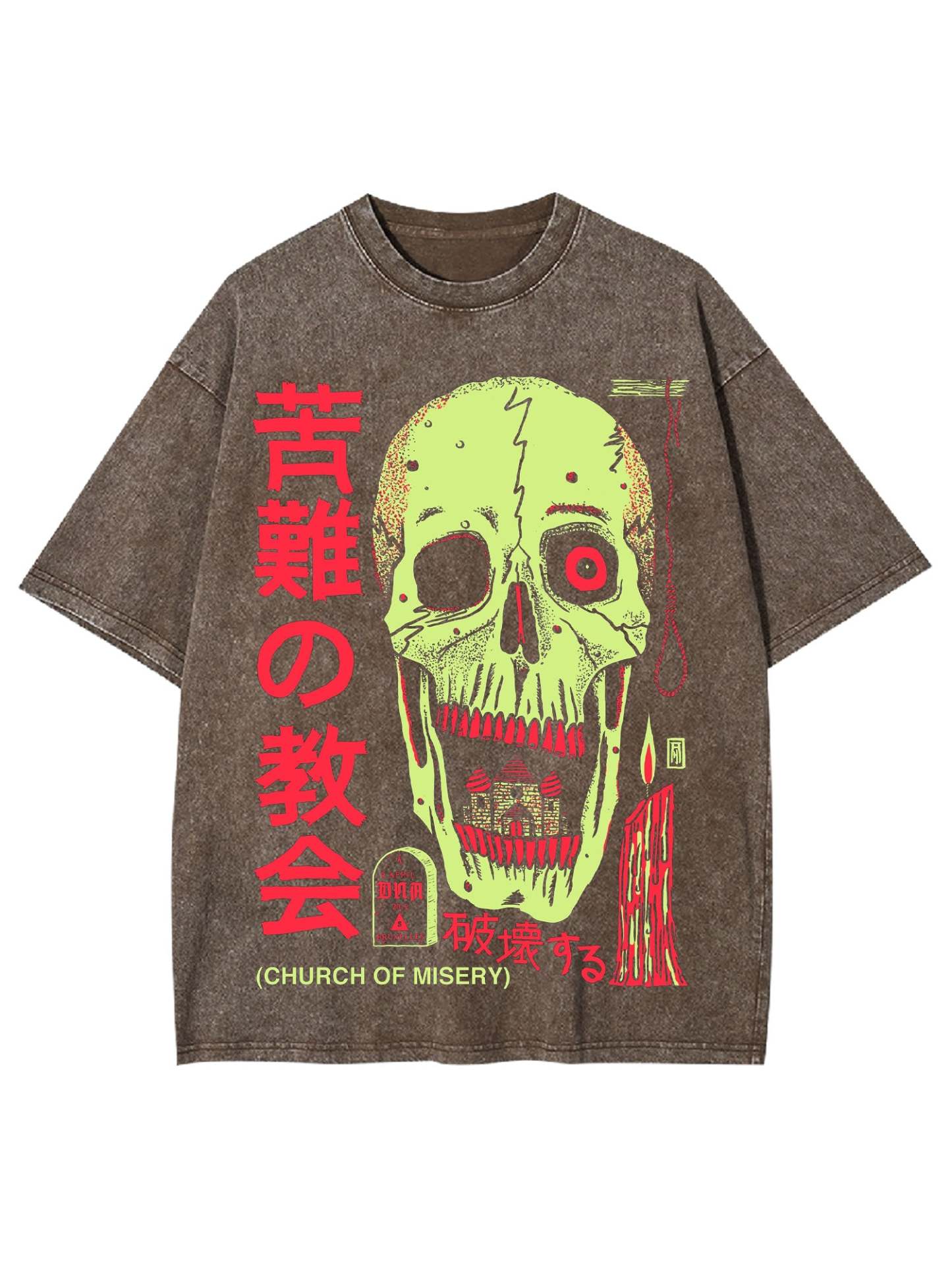 Church Of Misery Washed Tshirt