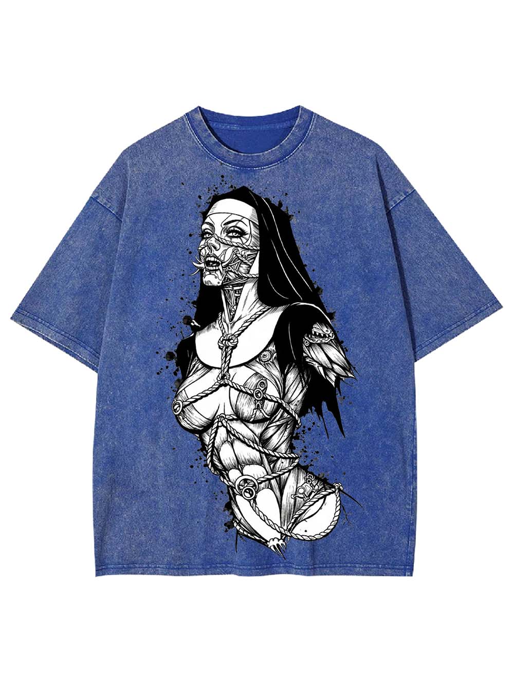 BOUND AND BROKEN WASHED TSHIRT