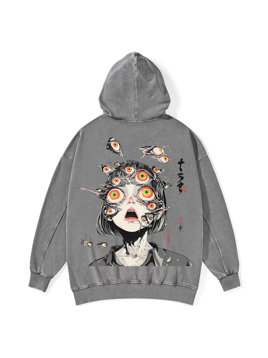 Multitude Of Gazes Washed Hoodie