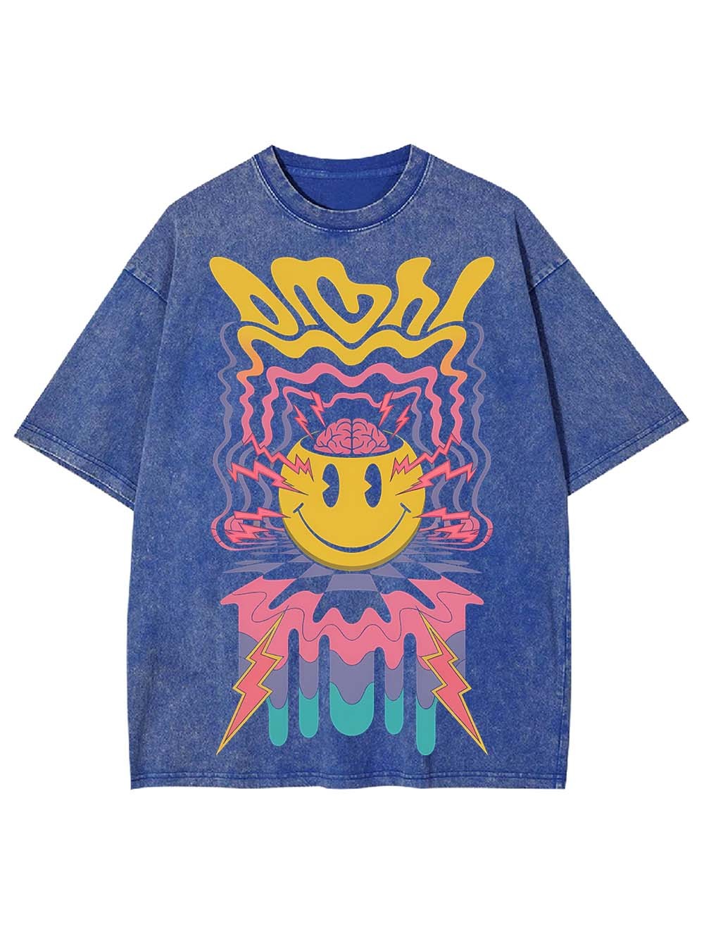 PSYCHEDELIC ENERGY WASHED TSHIRT