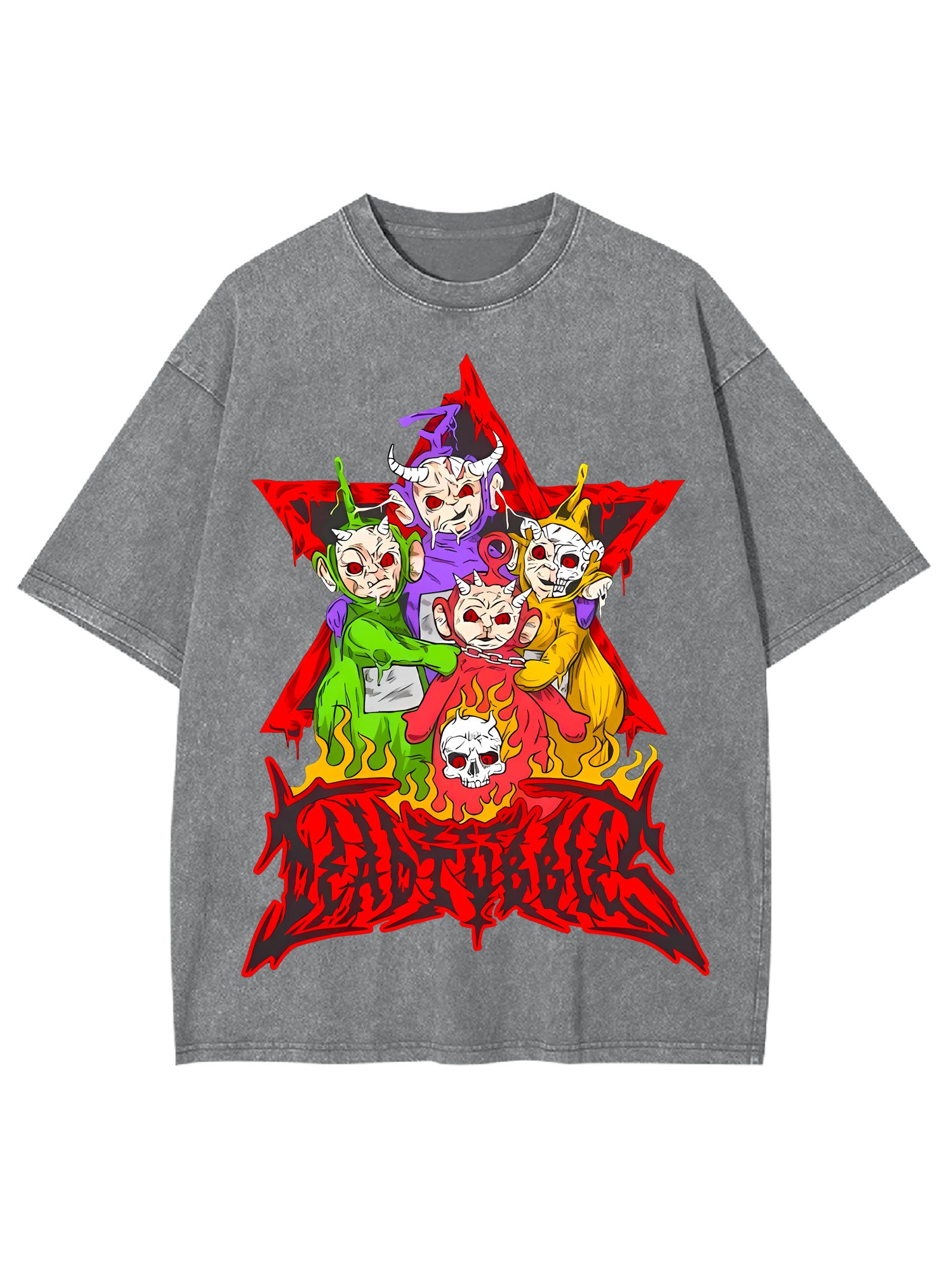 Dead Troubles Washed Tshirt