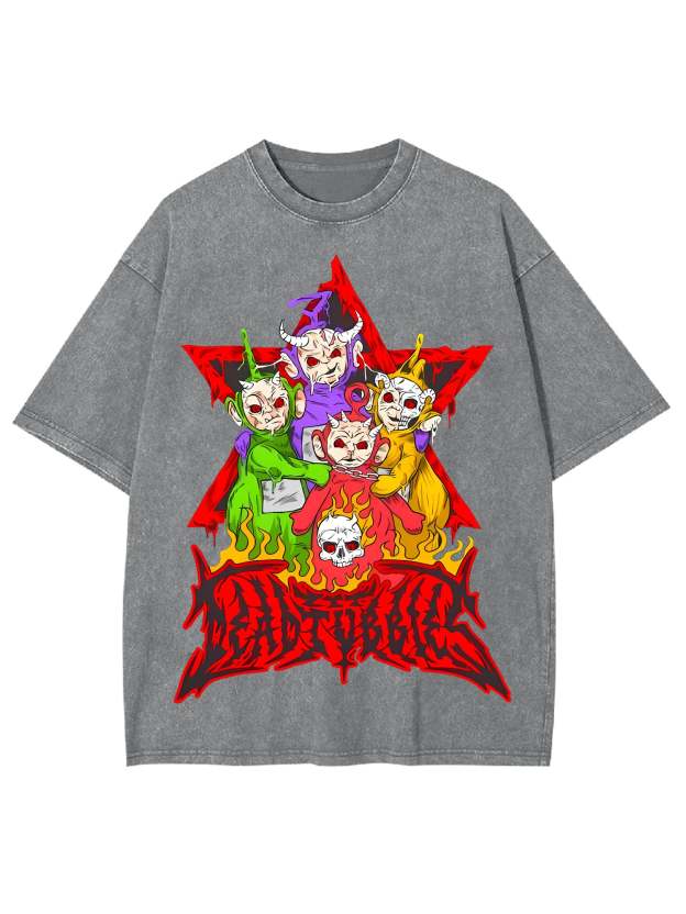 Dead Troubles Washed Tshirt