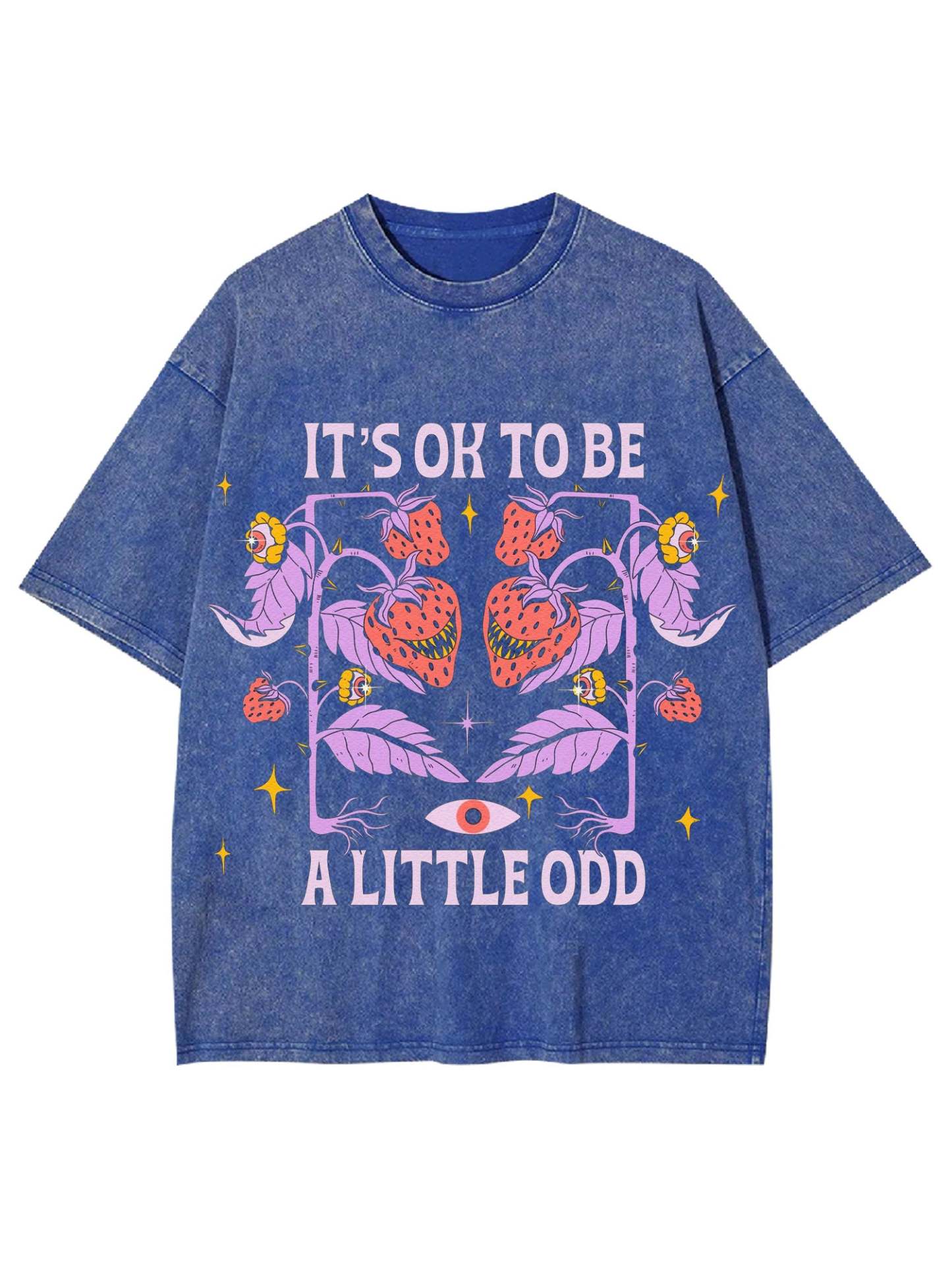 It's Ok To Be A Little Odd Washed Tshirt-ClassyOutlaw Sale