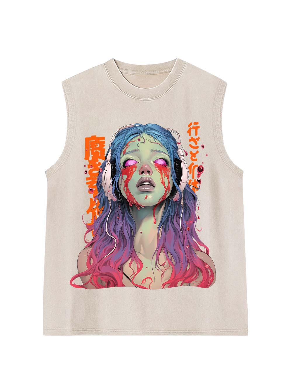 Ghost Song Washed Tank Top