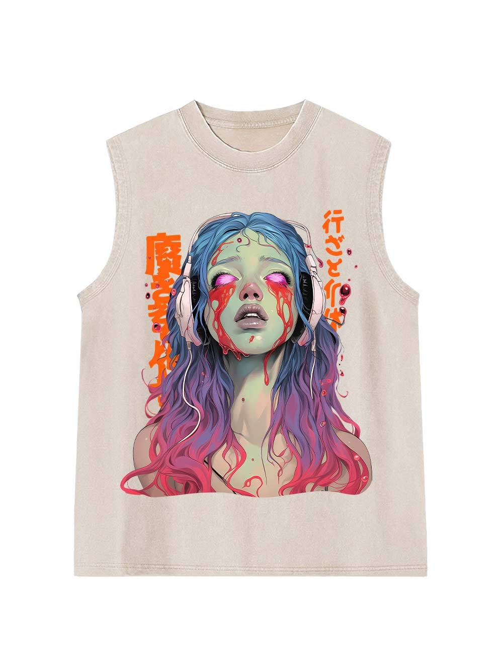 Ghost Song Washed Tank Top