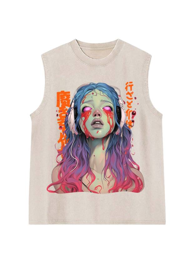 Ghost Song Washed Tank Top