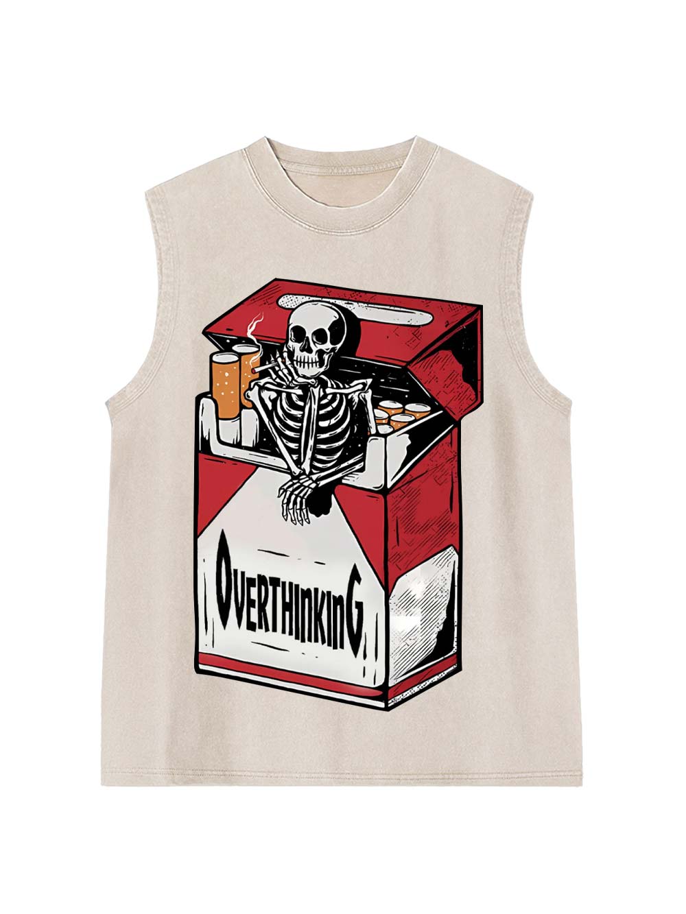 Overthinking Washed Tank Top