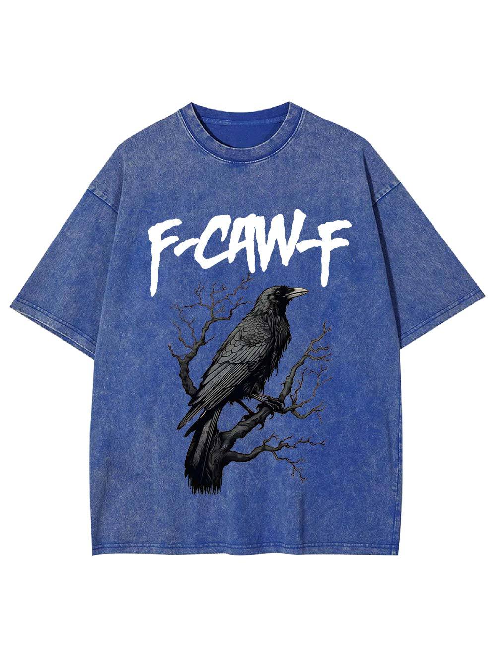 F-Caw-F Washed Tshirt
