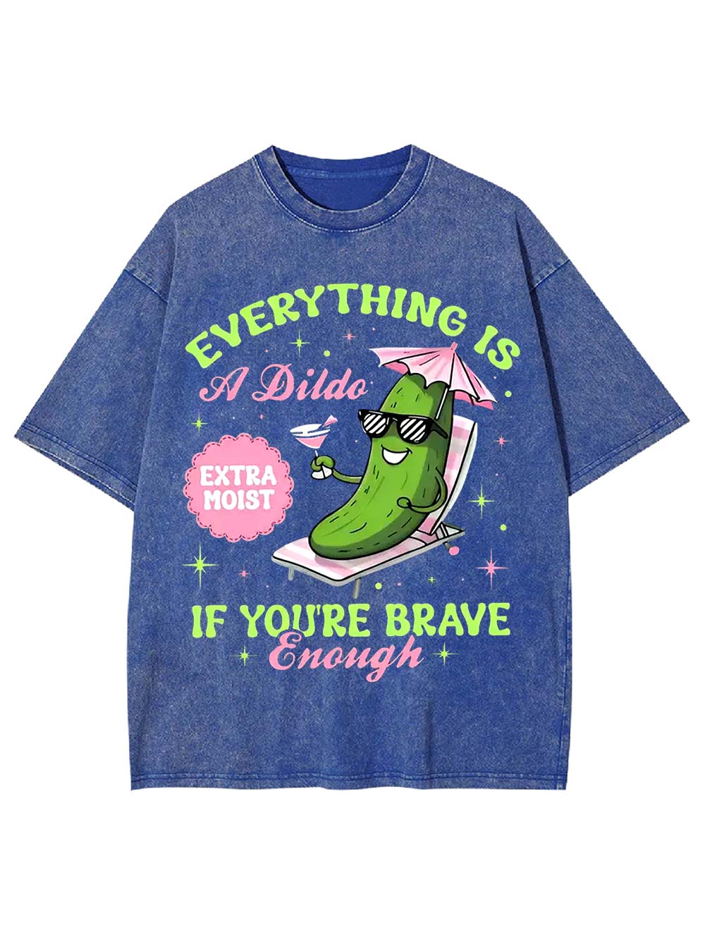 Everything Is Possible If You're Brave Enough Washed Tshirt