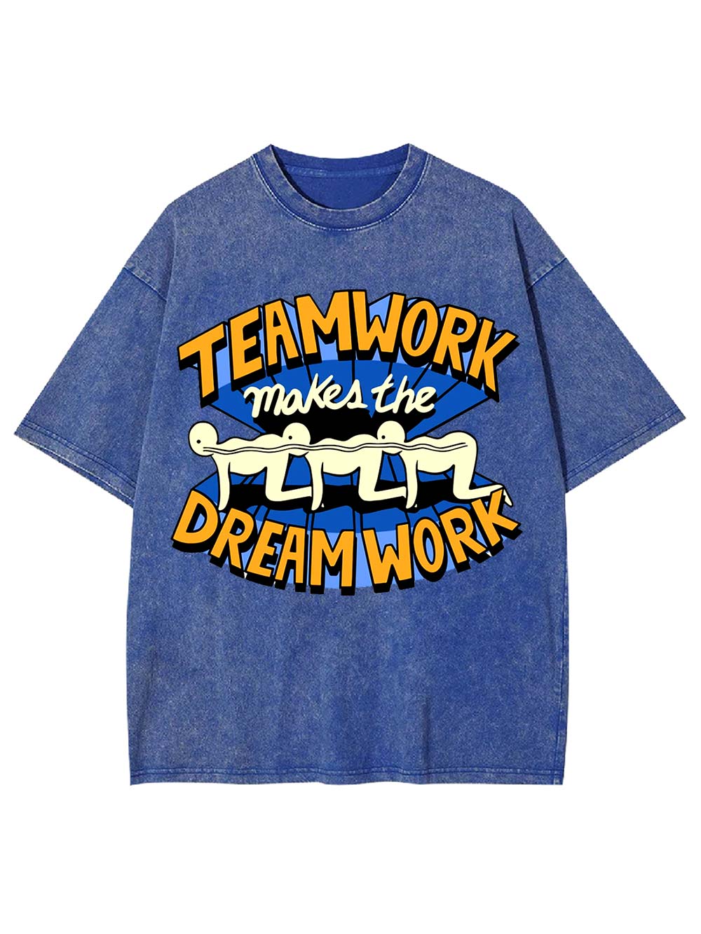 Teamwork Makes the Dream Work Washed Tshirt