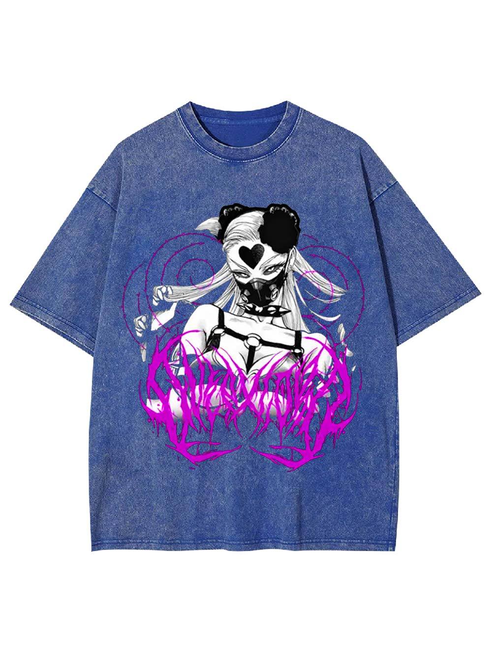 Masked Temptation Washed Tshirt