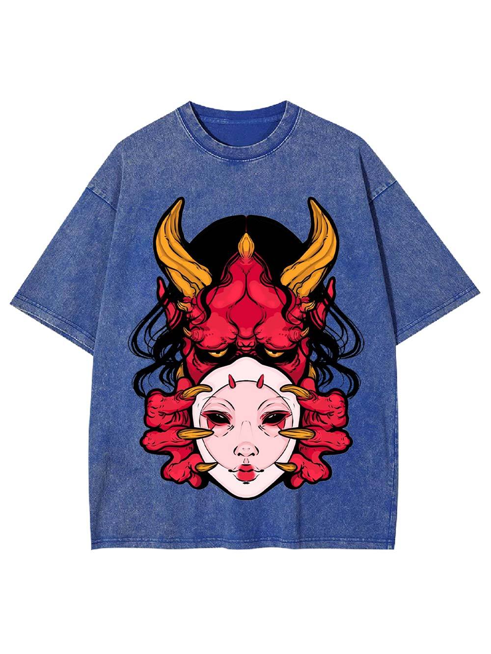 Duality of Demons Washed Tshirt