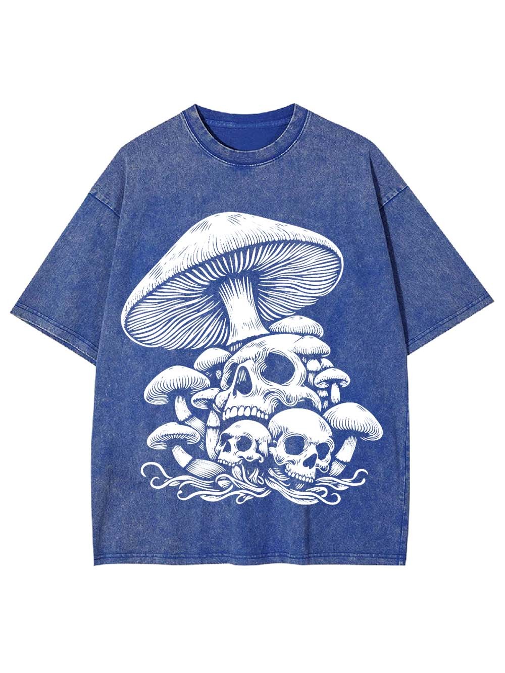 MUSHROOM SKULL GROVE WASHED TSHIRT