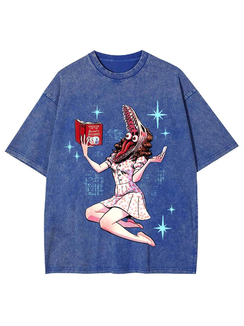 Guide to the Recently Deceased Washed Tshirt