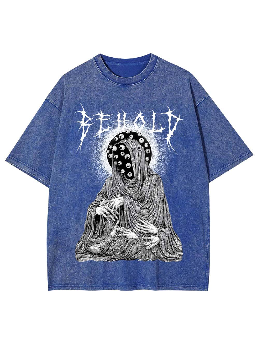 Behold the All-Seeing Washed Tshirt