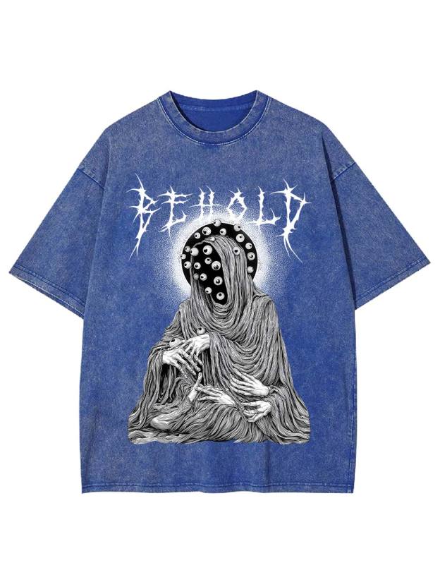 Behold the All-Seeing Washed Tshirt