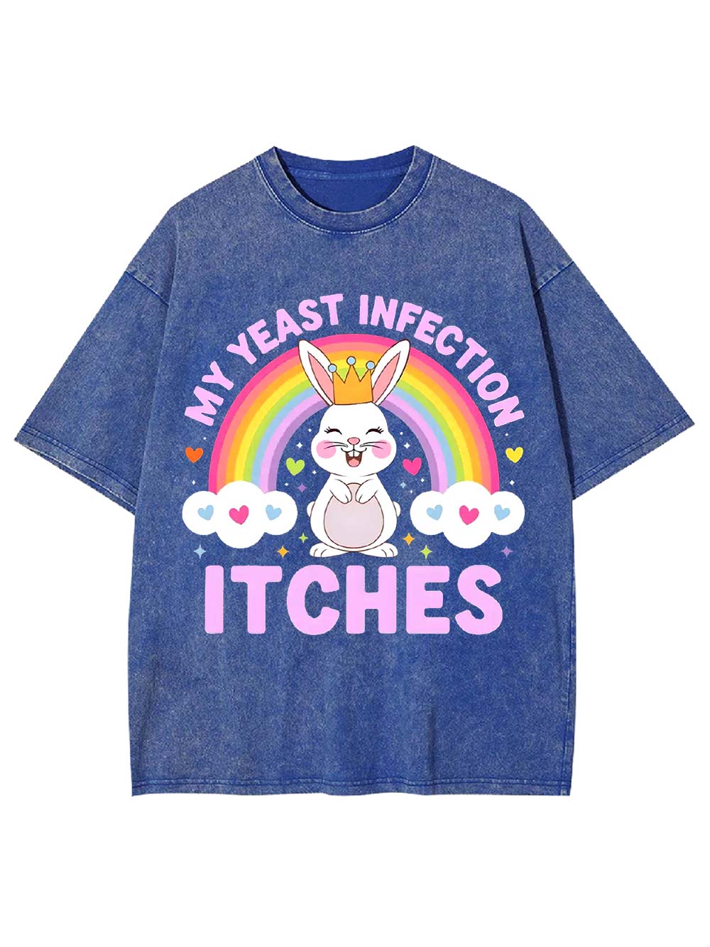 My Yeast Infection Itches Washed Tshirt