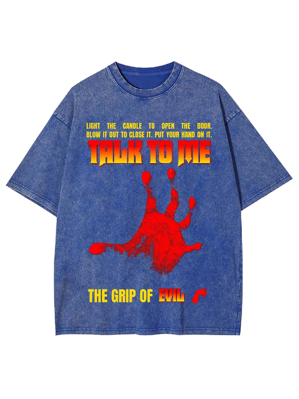 Talk to Me: The Grip of Evil Washed Tshirt