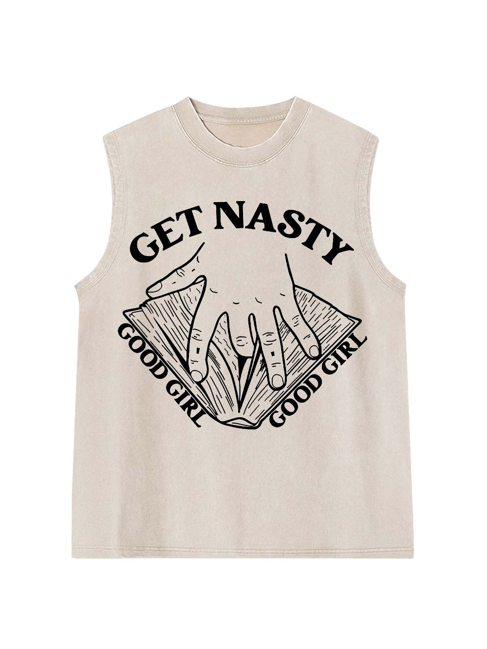 Get Nasty Good Girl Washed Tank Top